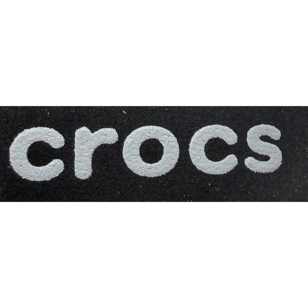 Crocs Reviva Slide Sandals Mens 10 Womens 12 Black Grey Massage Pod Athletic